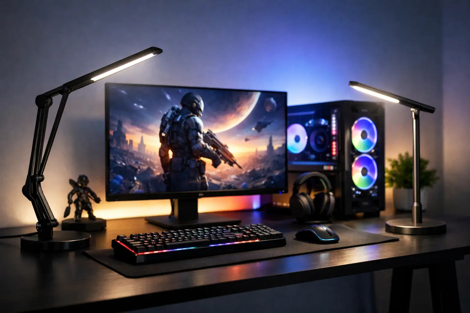 Best Desk Lamps for Gaming Setups