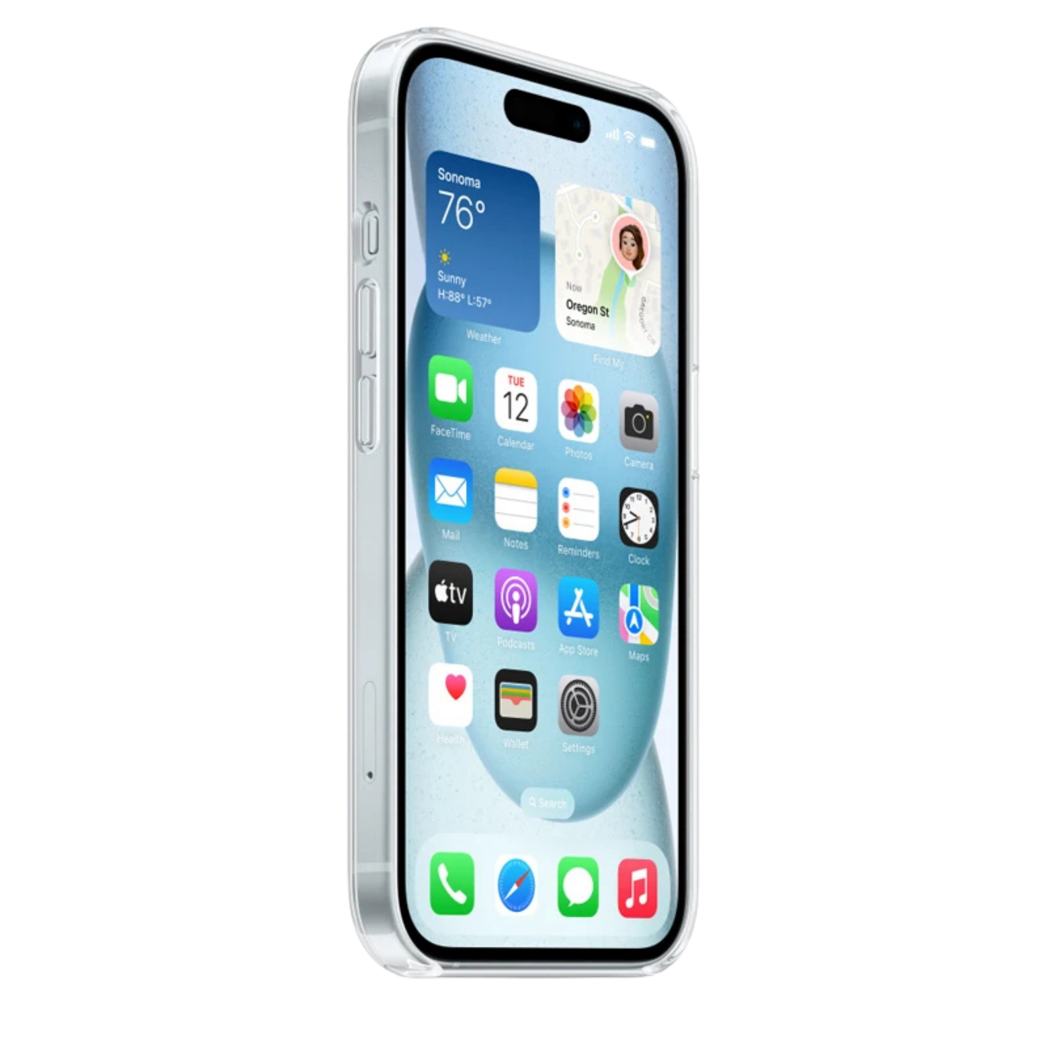 Magnetic Cover - Clear Case For APPLE iPhone Compatible With Magsafe