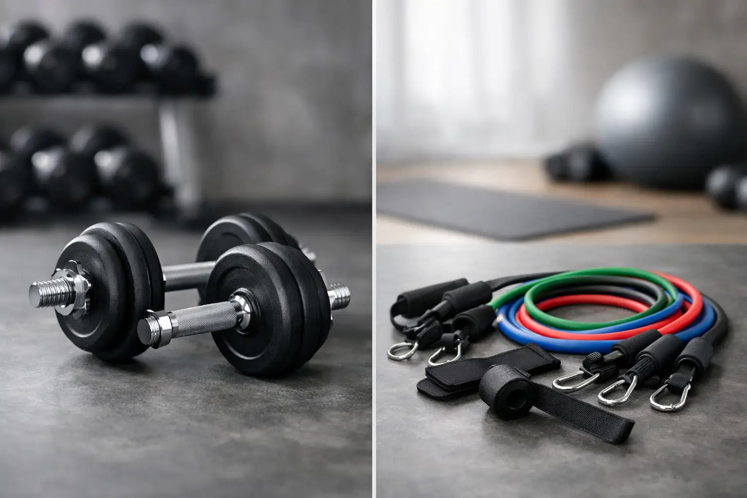 Dumbbells or Resistance Bands: Which Fits You?