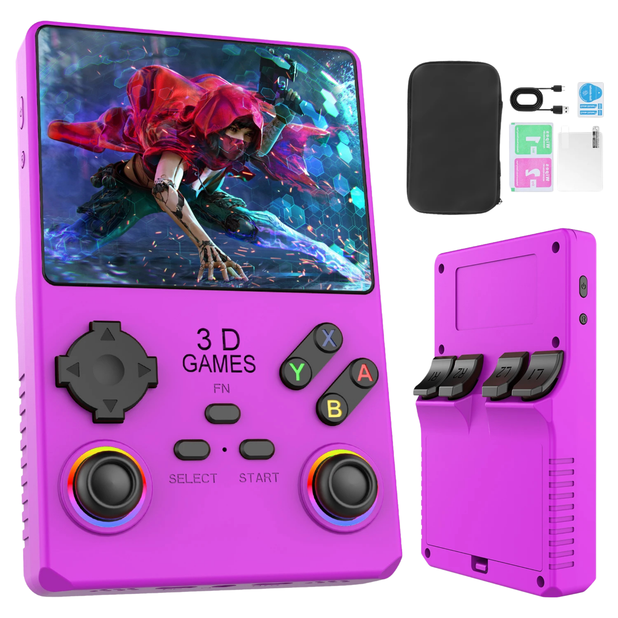 R40 MAX Portable Retro Handheld Game Console