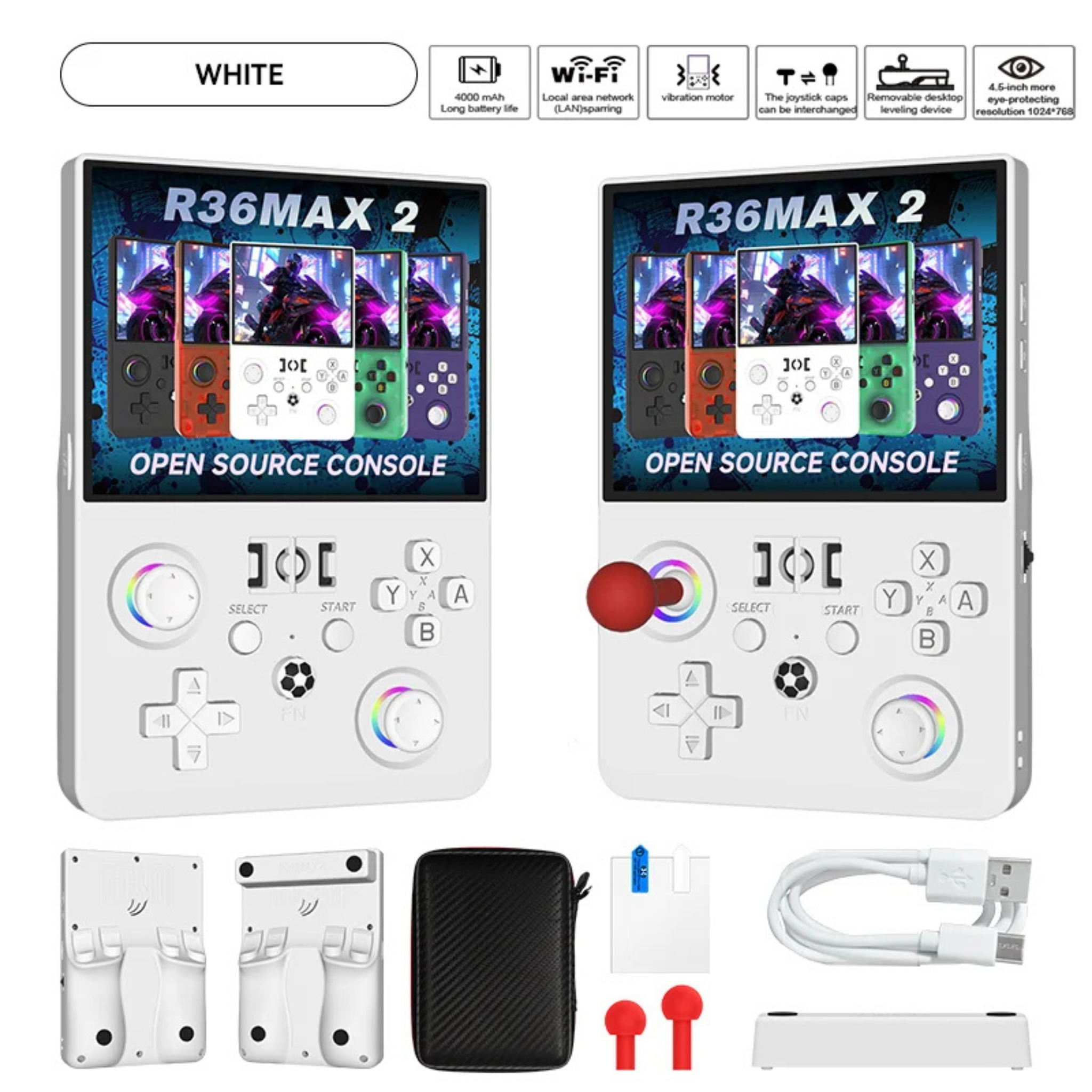 R36MAX 2 +21K Games Open Source Handheld Console