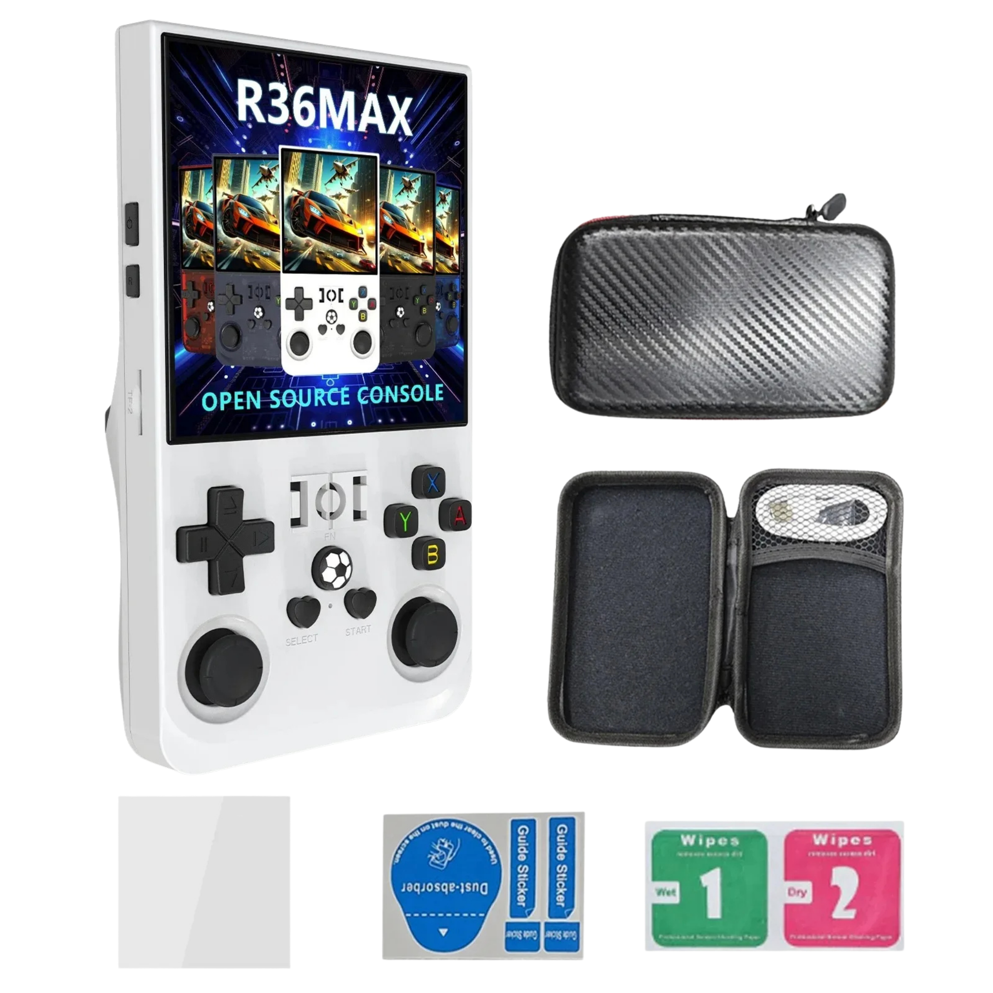 R36MAX 128GB +21K Games - Open Source Retro Console Bundle