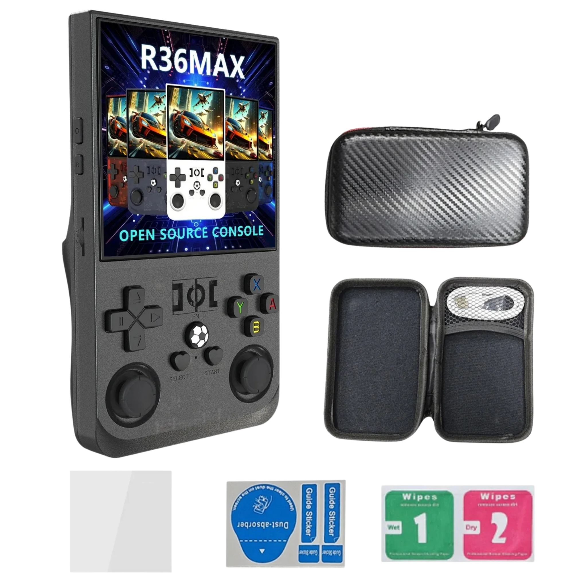 R36MAX 128GB +21K Games - Open Source Retro Console Bundle