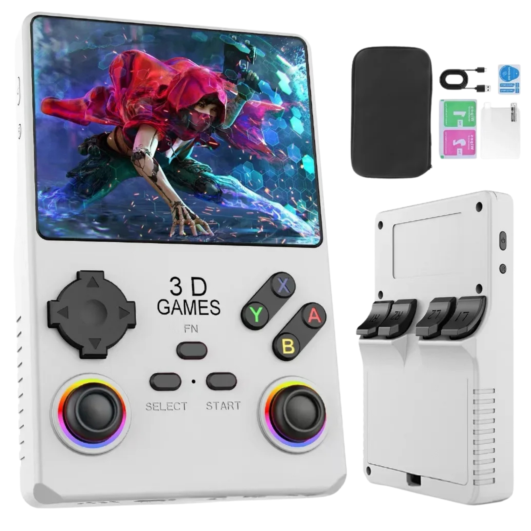R40 MAX Portable Retro Handheld Game Console