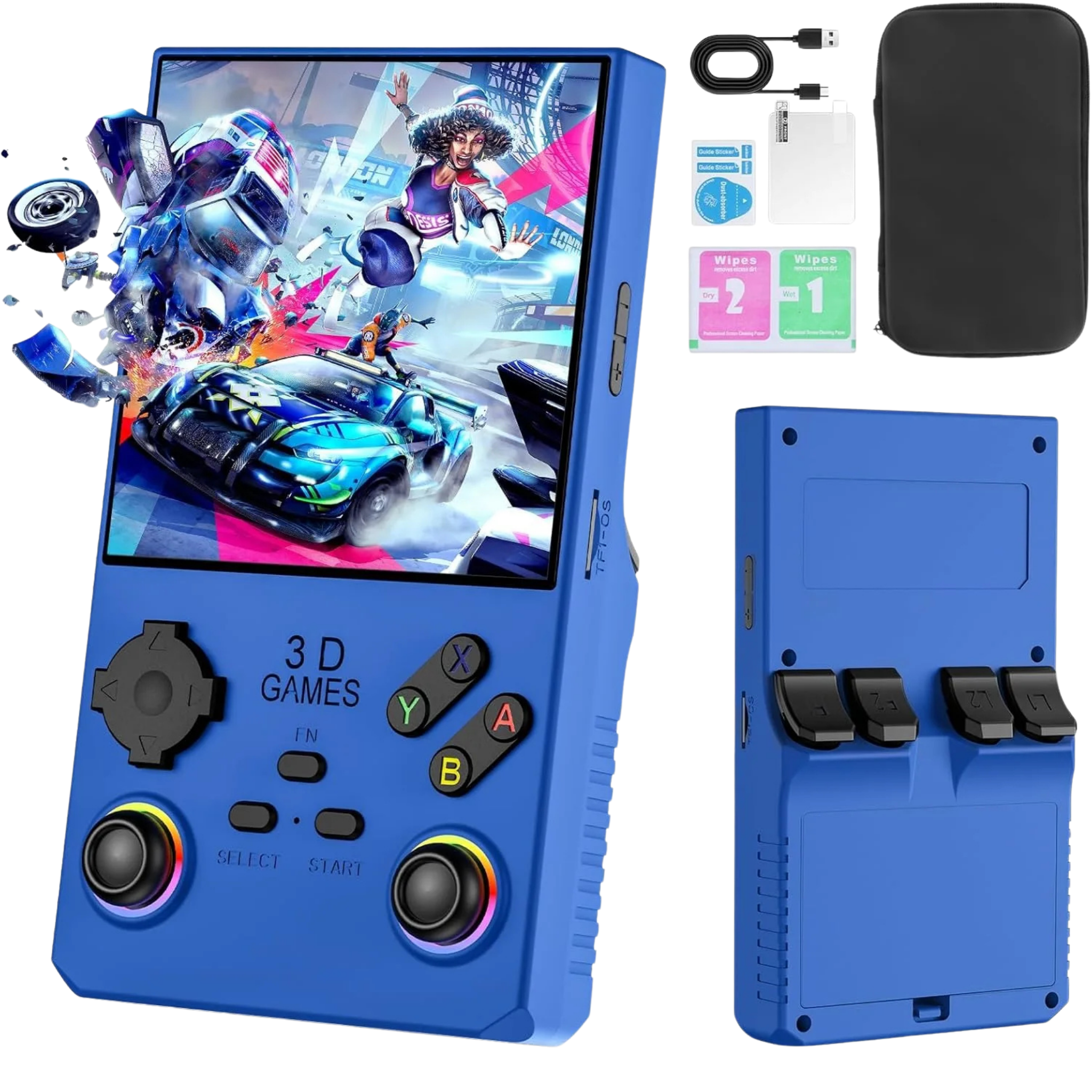 R40 MAX Portable Retro Handheld Game Console