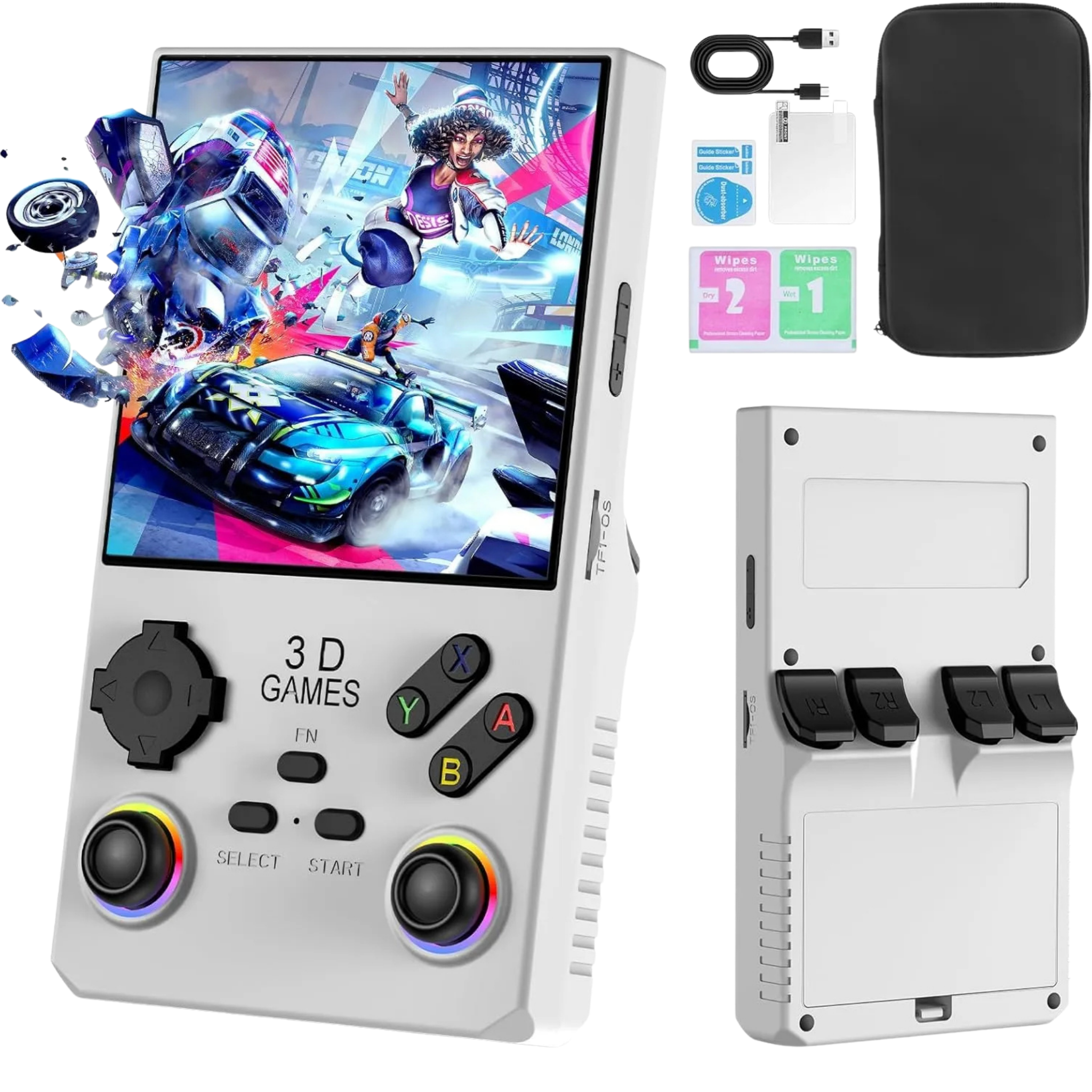 R40 MAX Portable Retro Handheld Game Console