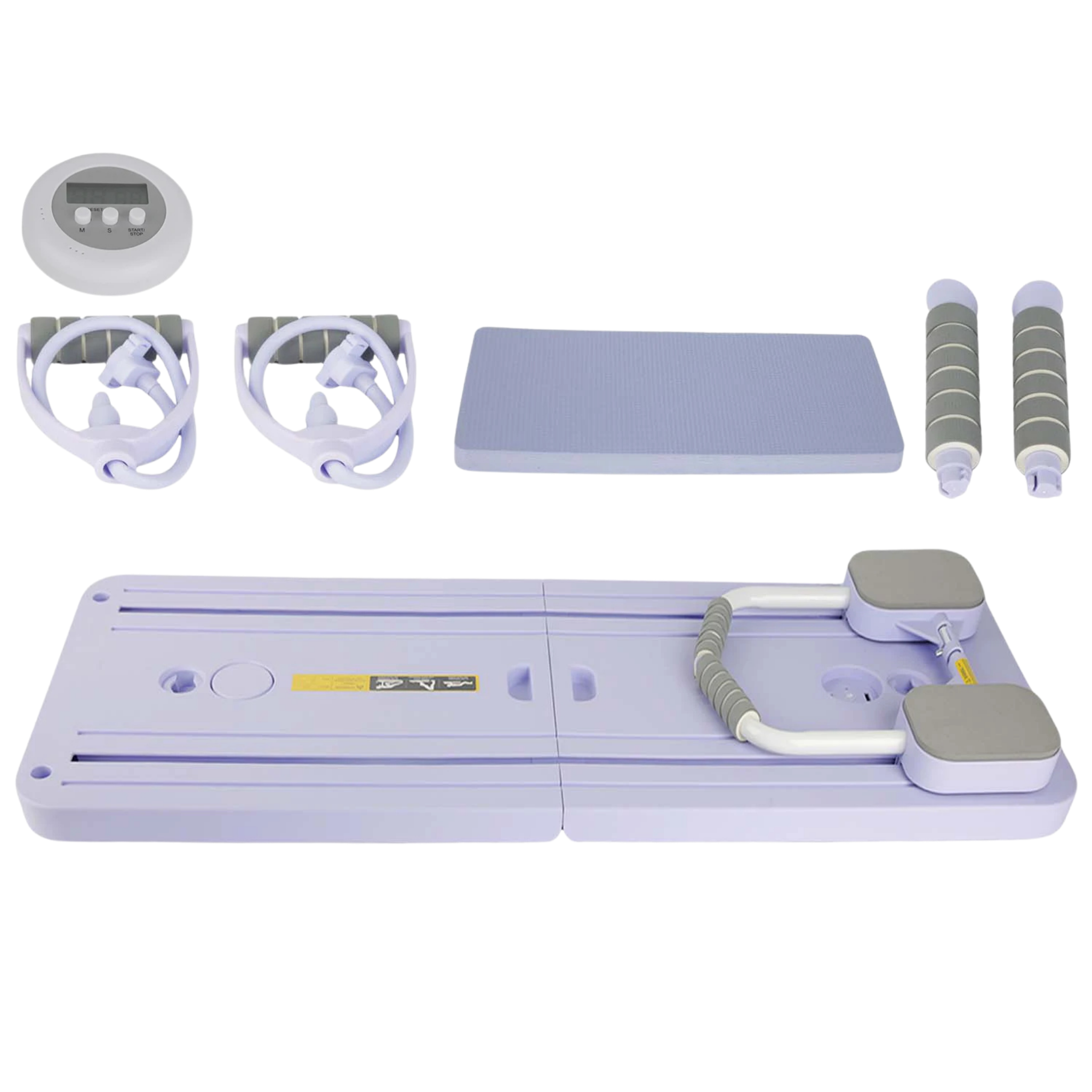 Foldable Auto-Rebound Core & Pilates Board