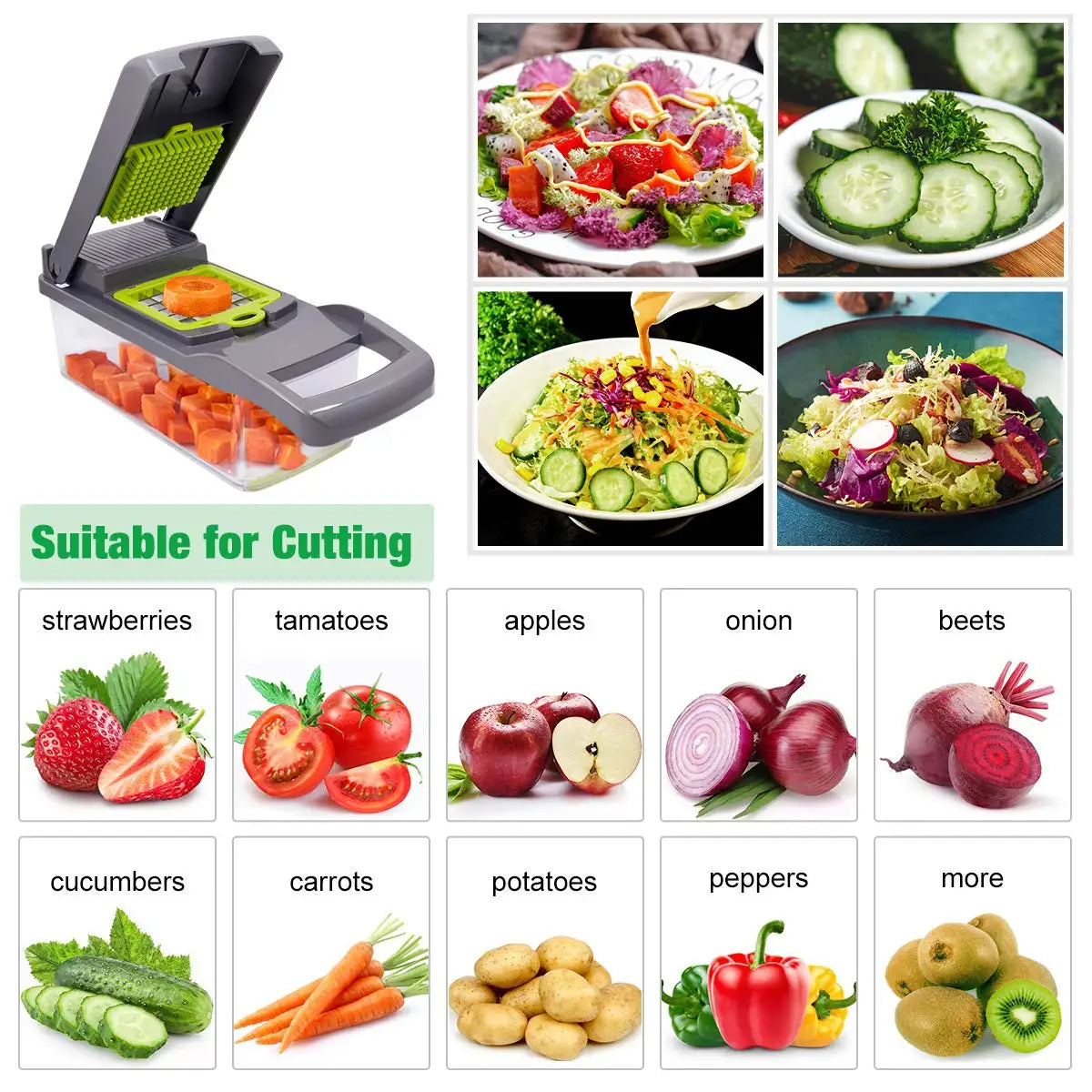 7-in-1 Master Slicer: l'utensile da cucina definitivo