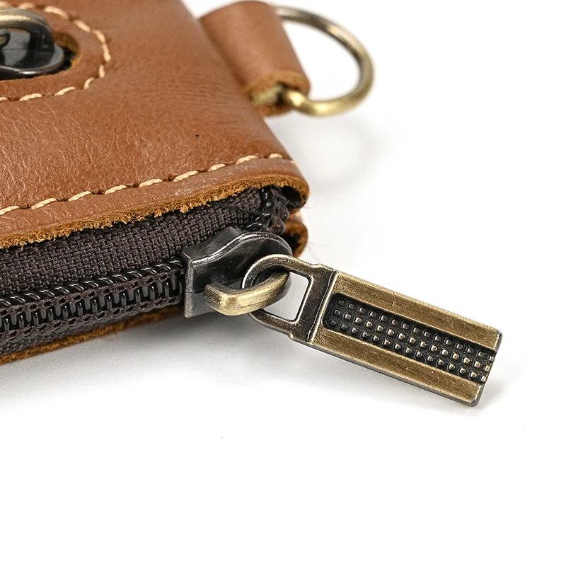 Porte-monnaie compact – Pochette en cuir élégante pour les essentiels du quotidien 🪙