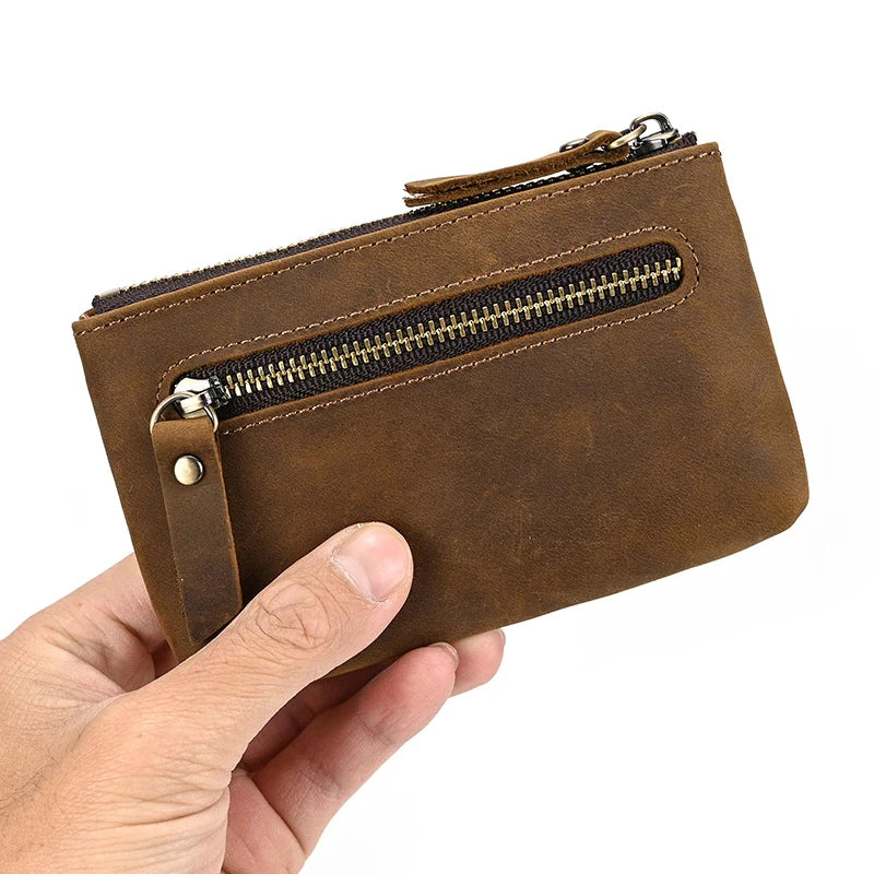 Porte-monnaie compact – Pochette en cuir élégante pour les essentiels du quotidien 🪙