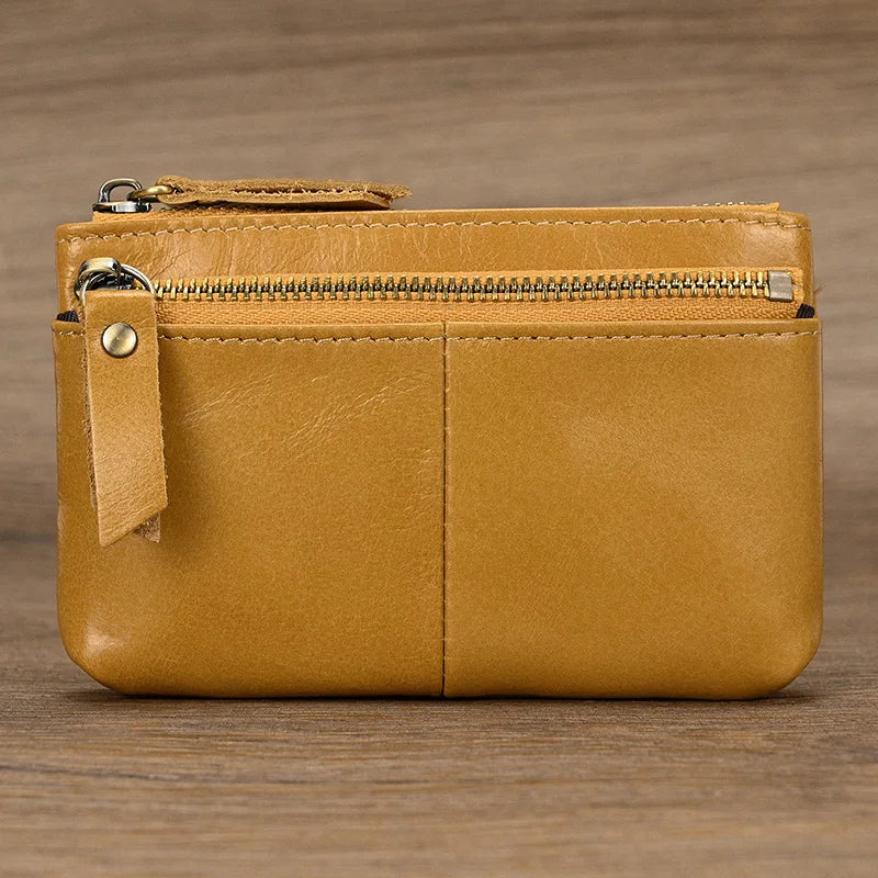 Porte-monnaie compact – Pochette en cuir élégante pour les essentiels du quotidien 🪙