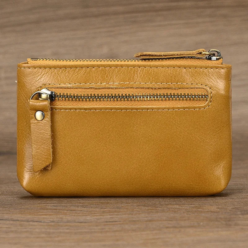 Porte-monnaie compact – Pochette en cuir élégante pour les essentiels du quotidien 🪙