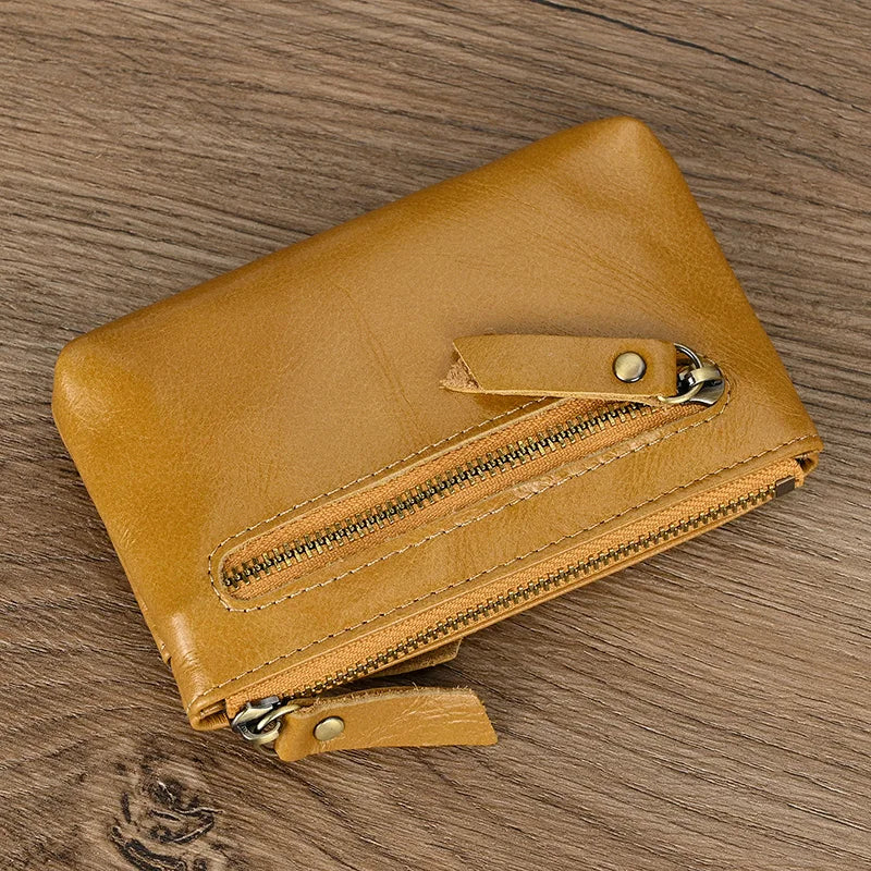 Porte-monnaie compact – Pochette en cuir élégante pour les essentiels du quotidien 🪙