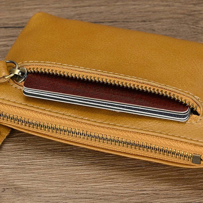 Porte-monnaie compact – Pochette en cuir élégante pour les essentiels du quotidien 🪙