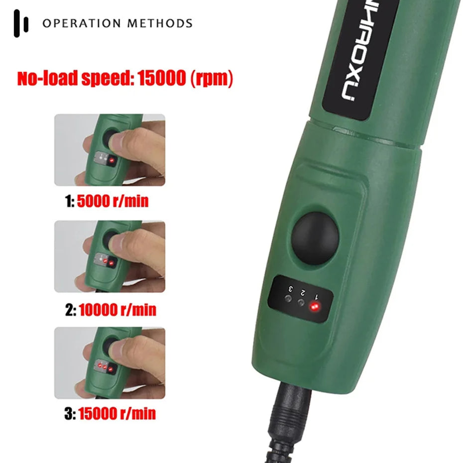 🔧 Ensemble d'outils rotatifs électriques multifonctions ultimes 100 V-240 V ⚙️