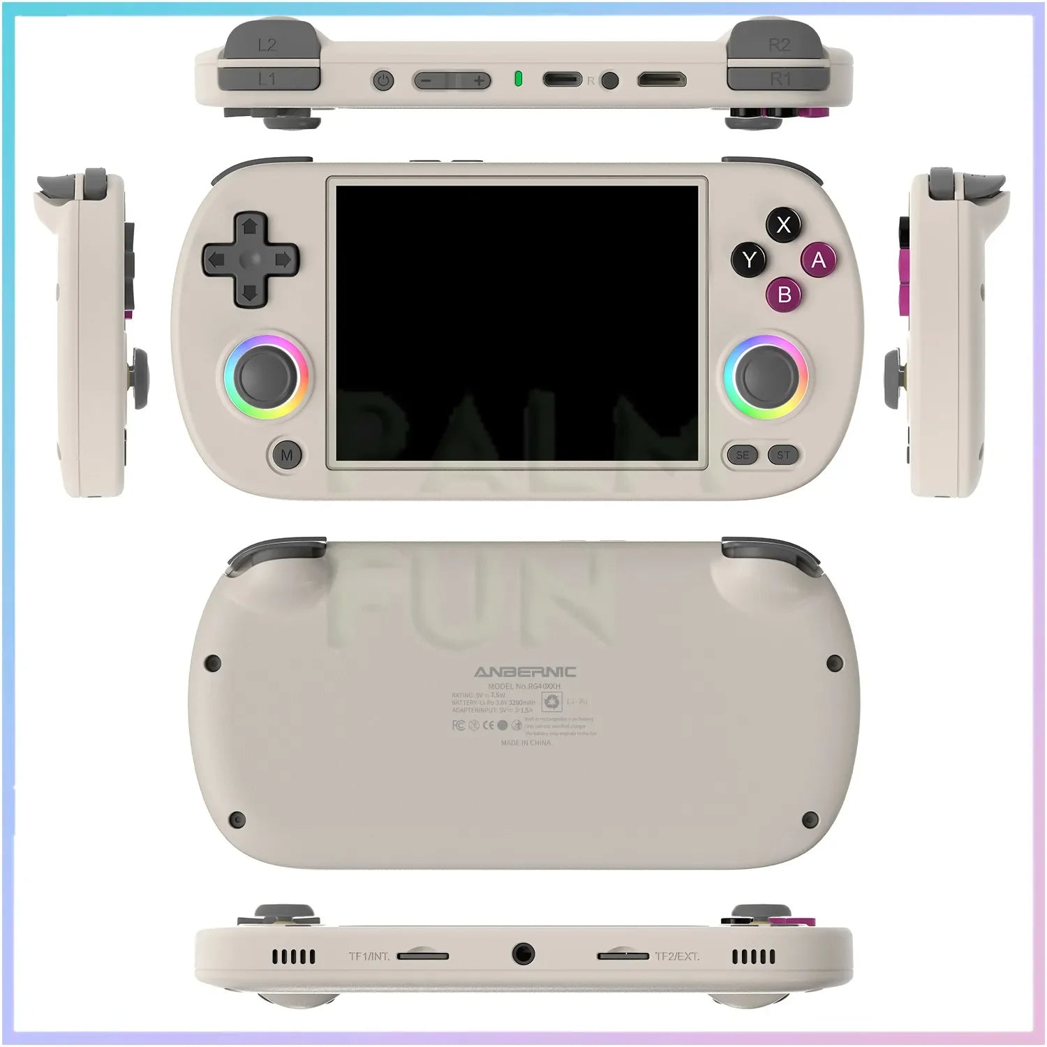 🎮 Console de jeu portable rétro RG40XX H 🎮