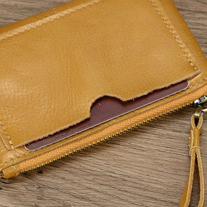 Porte-monnaie compact – Pochette en cuir élégante pour les essentiels du quotidien 🪙