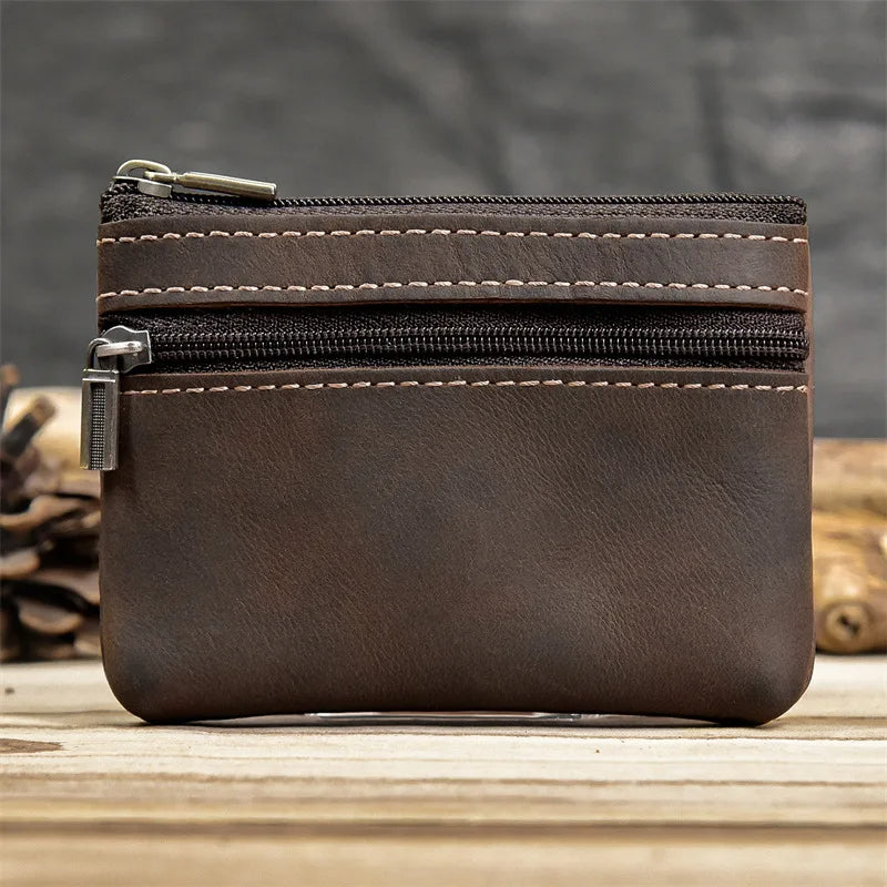 Porte-monnaie compact – Pochette en cuir élégante pour les essentiels du quotidien 🪙