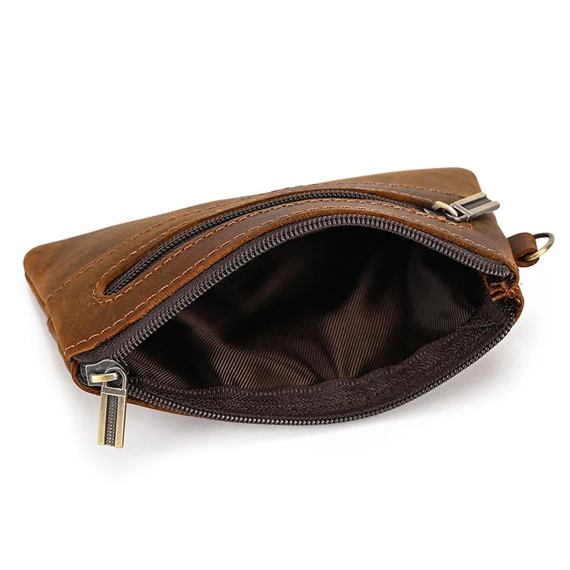 Porte-monnaie compact – Pochette en cuir élégante pour les essentiels du quotidien 🪙