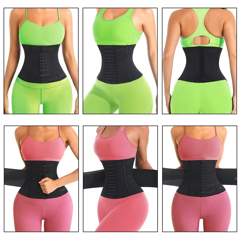 Ultimate Waist Trainer & Body Shaper: Double Tummy Control for a Slimmer, Confident You!" 💪👗