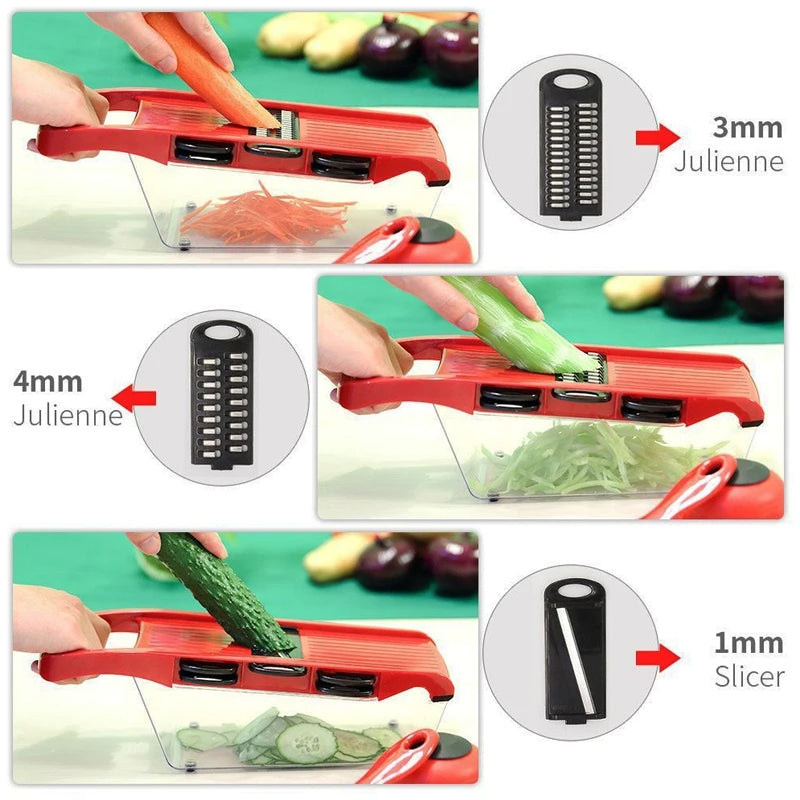 7-in-1 Master Slicer: l'utensile da cucina definitivo