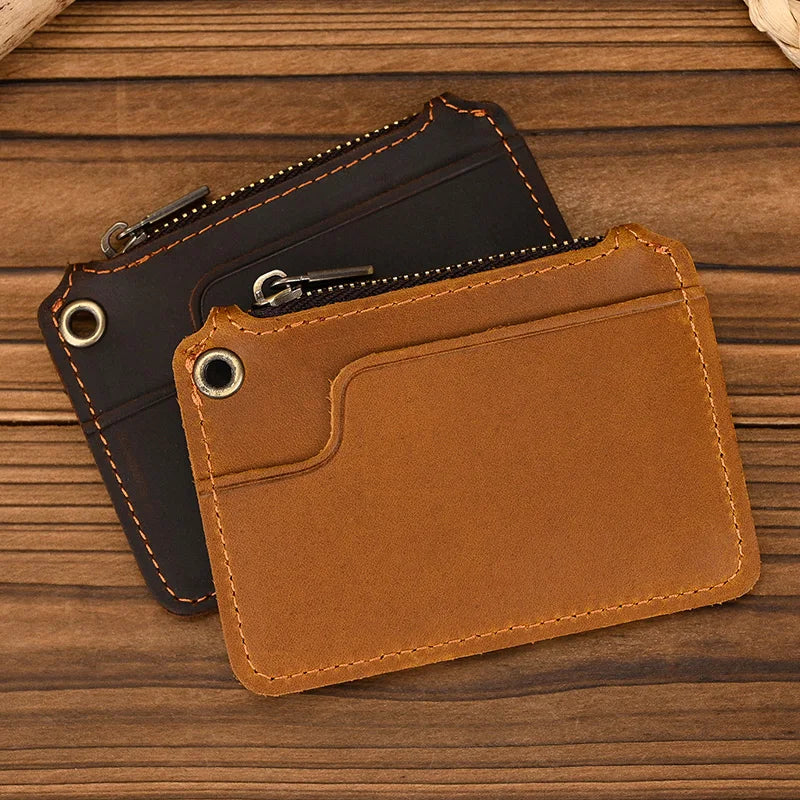 Porte-monnaie compact – Pochette en cuir élégante pour les essentiels du quotidien 🪙