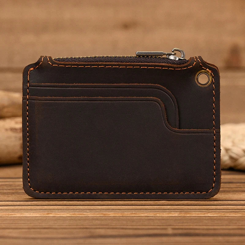 Porte-monnaie compact – Pochette en cuir élégante pour les essentiels du quotidien 🪙