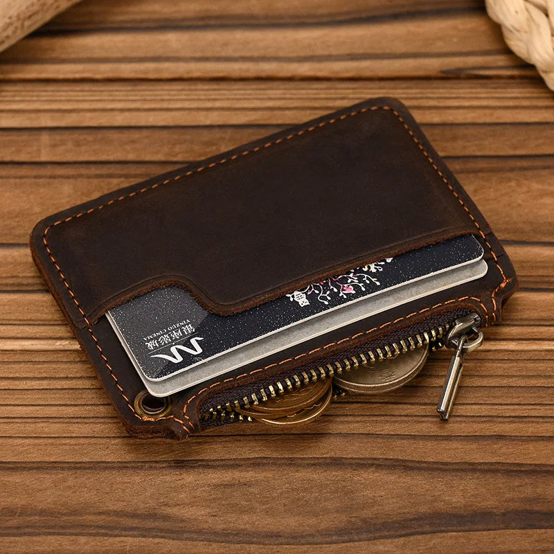 Porte-monnaie compact – Pochette en cuir élégante pour les essentiels du quotidien 🪙