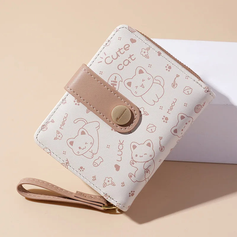 Cute Cat Wallet – Stylish & Functional!" 😺🎀