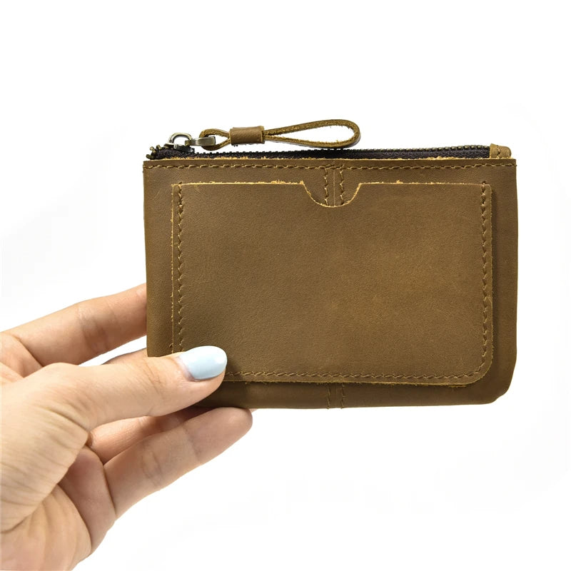 Porte-monnaie compact – Pochette en cuir élégante pour les essentiels du quotidien 🪙