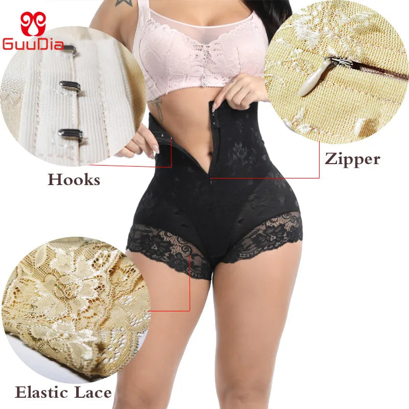 Ultimate High-Waist Lace Body Shaper: Enhance Your Curves & Confidence! 🌟