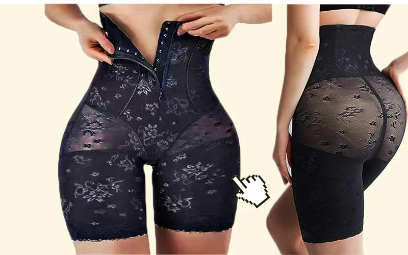 Ultimate High-Waist Lace Body Shaper: Enhance Your Curves & Confidence! 🌟