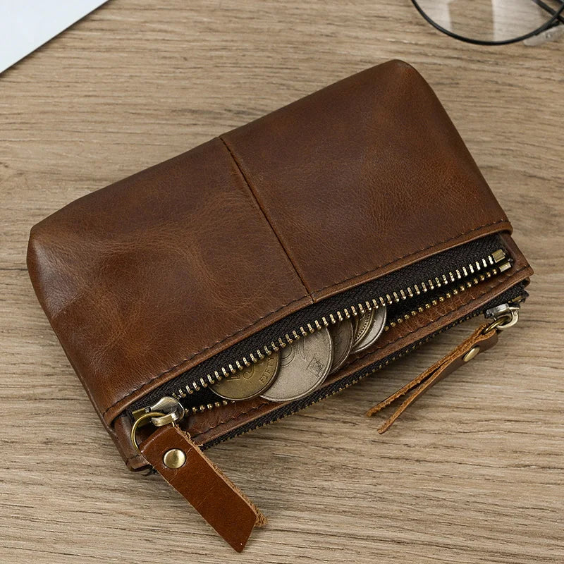 Porte-monnaie compact – Pochette en cuir élégante pour les essentiels du quotidien 🪙