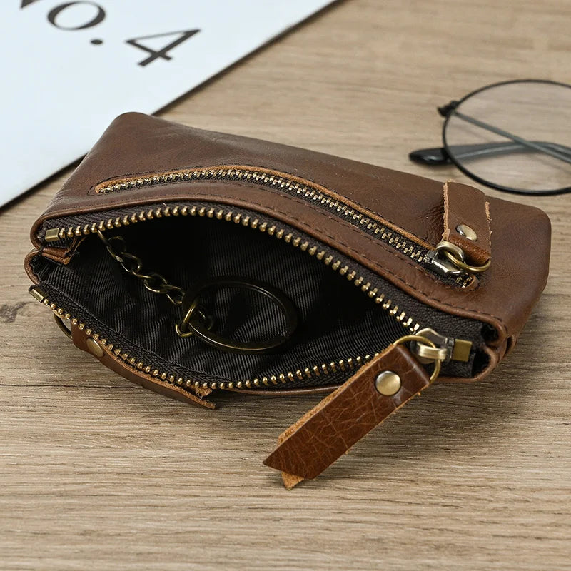 Porte-monnaie compact – Pochette en cuir élégante pour les essentiels du quotidien 🪙