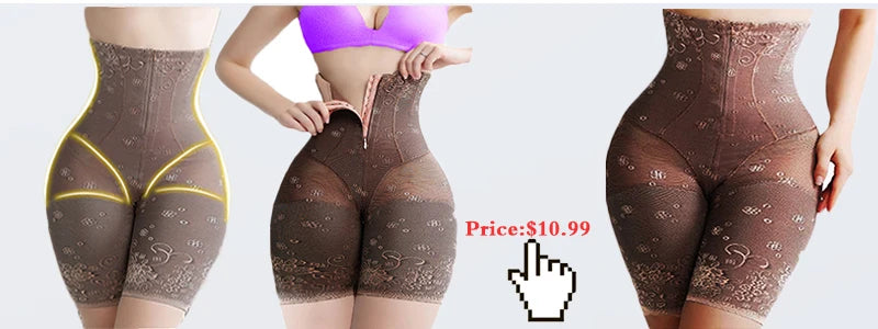 Ultimate High-Waist Lace Body Shaper: Enhance Your Curves & Confidence! 🌟