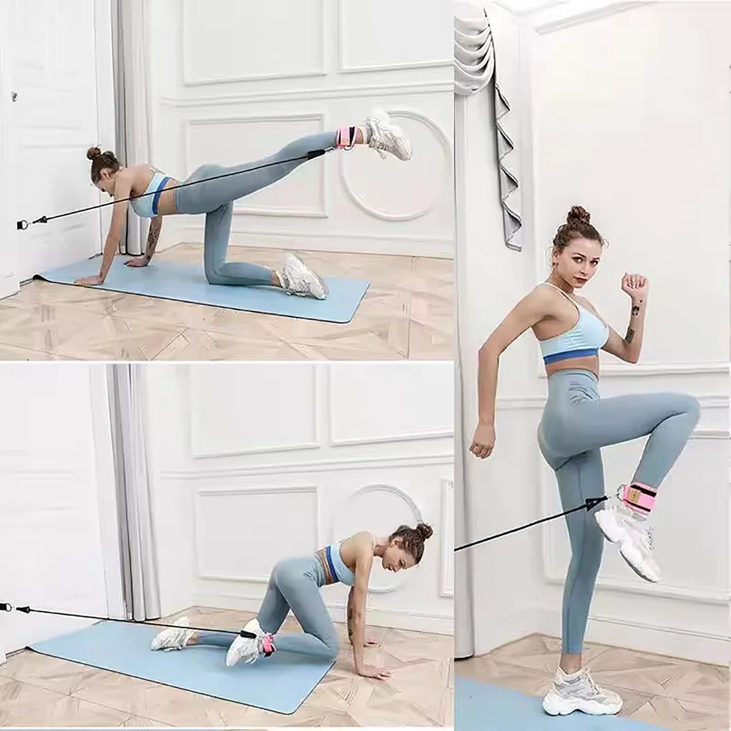 Sangles de cheville pour entraînements par câble : un compagnon de fitness polyvalent 💪🏽