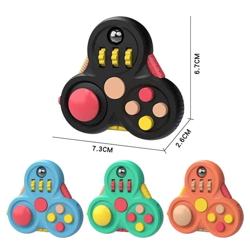 FidgetFlex Spinner: Rotating Magic Fidget Toy for Stress Relief and Focus