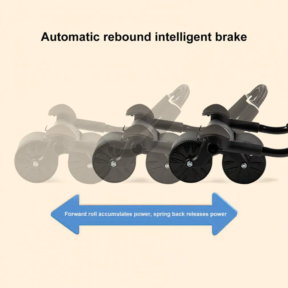 SmartCore Pro : rouleau abdominal à rebond automatique avec support de coude pour un entraînement de base ultime