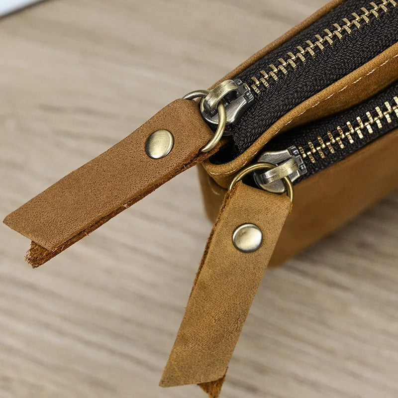 Porte-monnaie compact – Pochette en cuir élégante pour les essentiels du quotidien 🪙