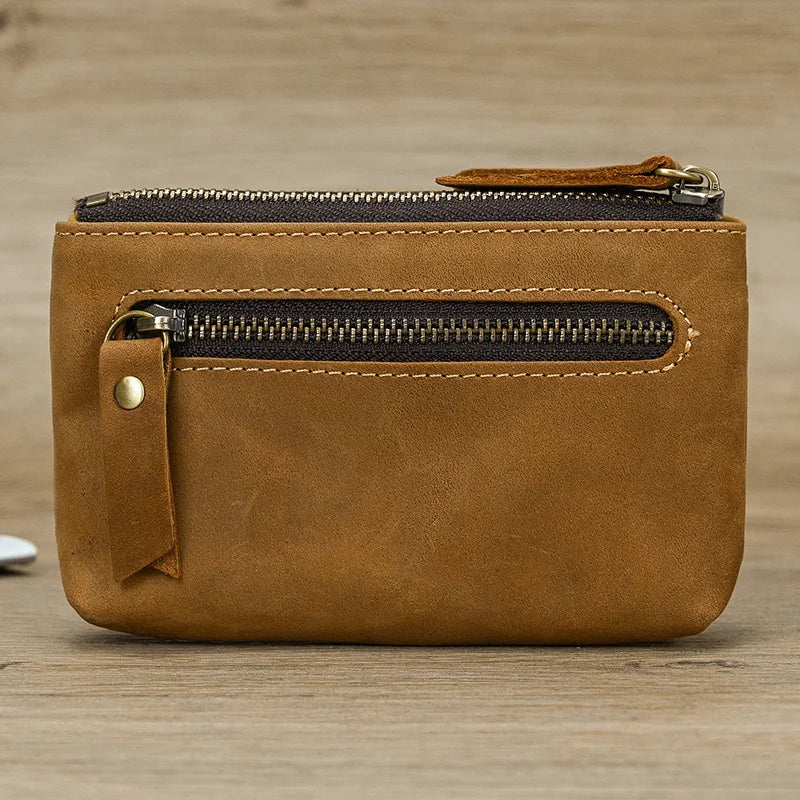 Porte-monnaie compact – Pochette en cuir élégante pour les essentiels du quotidien 🪙