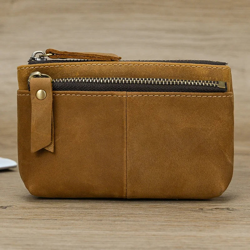 Porte-monnaie compact – Pochette en cuir élégante pour les essentiels du quotidien 🪙