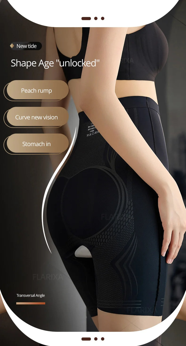 ✨ Flarixa 5D High-Waist Body Shaper – Controllo della pancia e sollevamento dei glutei definitivo 🌟