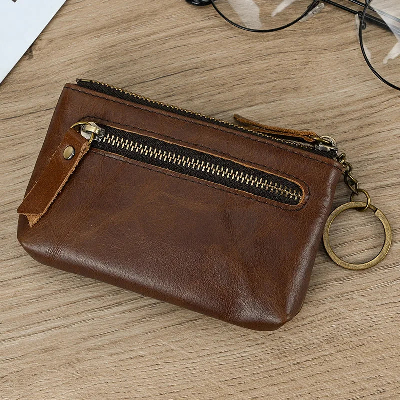 Porte-monnaie compact – Pochette en cuir élégante pour les essentiels du quotidien 🪙