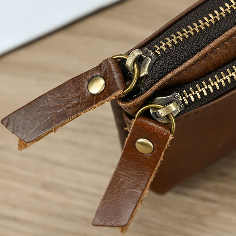 Porte-monnaie compact – Pochette en cuir élégante pour les essentiels du quotidien 🪙