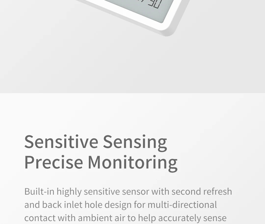 "Igrometro e termometro digitale per la casa intelligente con ampio display LCD" 🏠🌡️