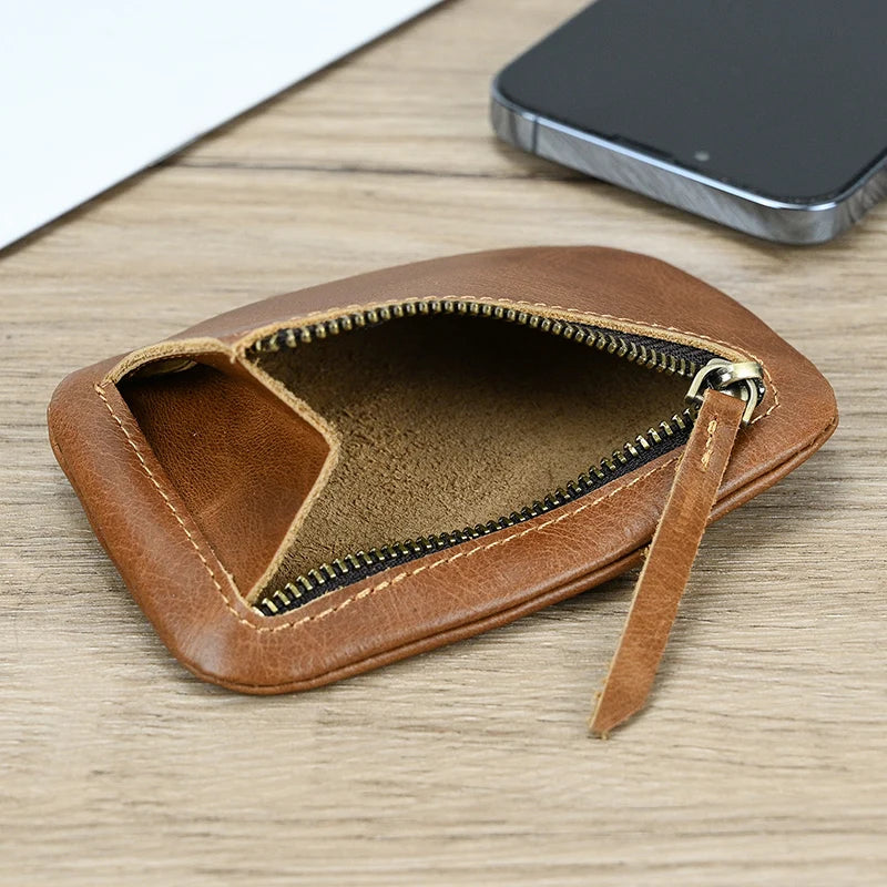 Porte-monnaie compact – Pochette en cuir élégante pour les essentiels du quotidien 🪙