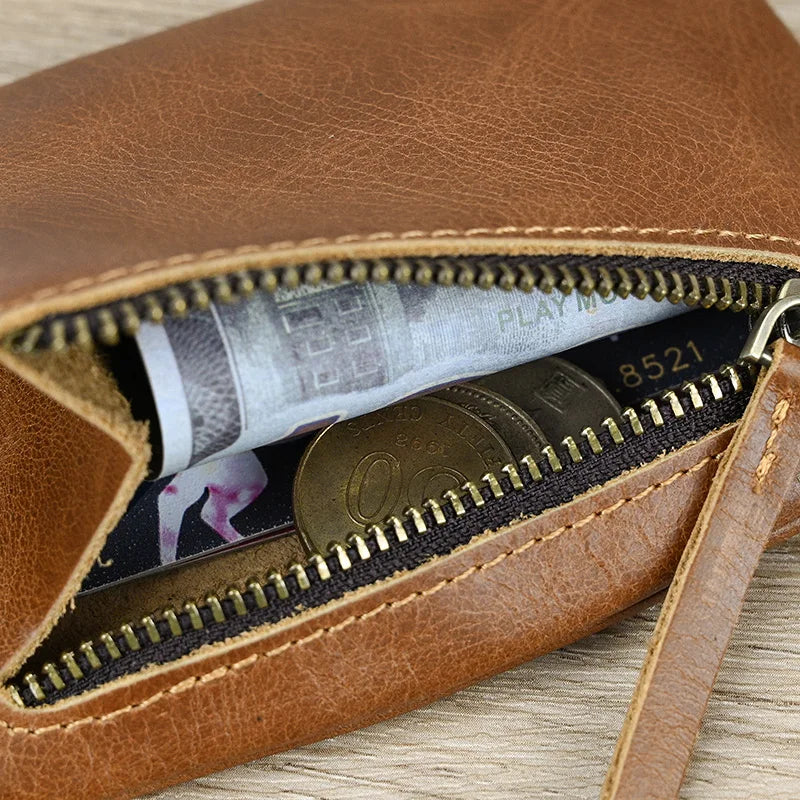 Porte-monnaie compact – Pochette en cuir élégante pour les essentiels du quotidien 🪙