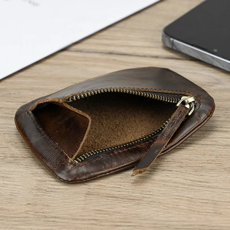 Porte-monnaie compact – Pochette en cuir élégante pour les essentiels du quotidien 🪙