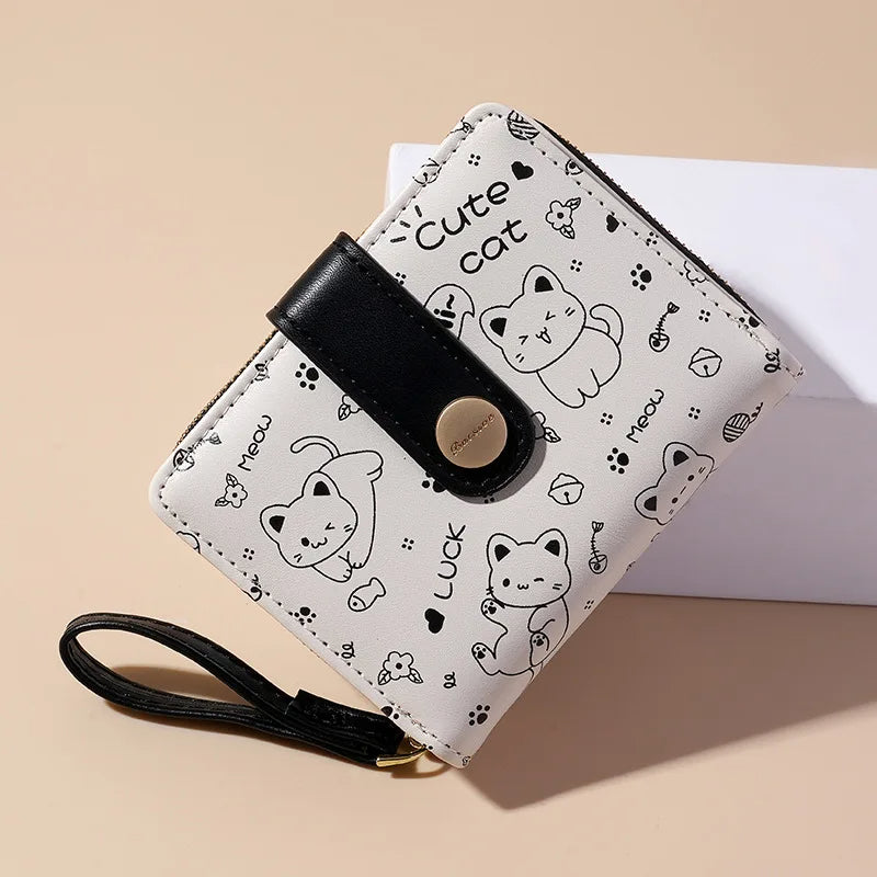 Cute Cat Wallet – Stylish & Functional!" 😺🎀