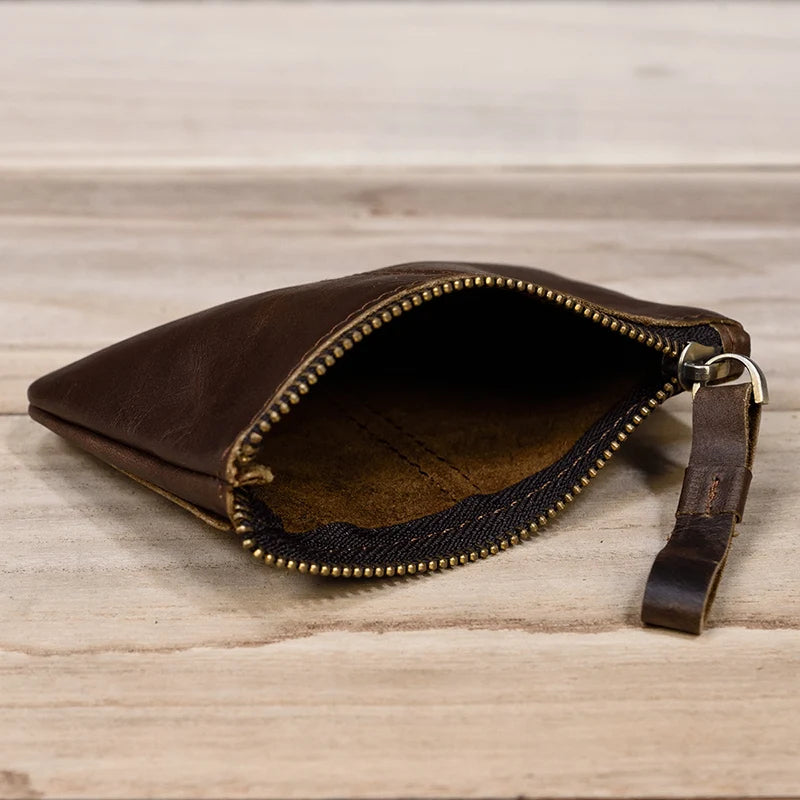 Porte-monnaie compact – Pochette en cuir élégante pour les essentiels du quotidien 🪙